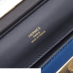 Hermes Sac Vanquatre Mini 24/24 Blue Nuit Black France Evercolor Swift 2-Way — view 6