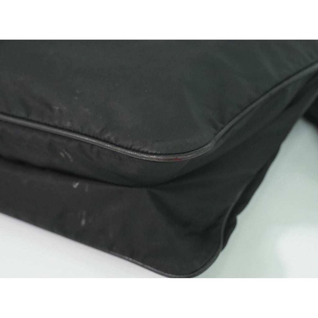 Prada Tessuto Shoulder Bag Pochette Nylon Black — view 7