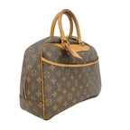 Louis Vuitton Handbag Monogram Deauville Brown — view 2
