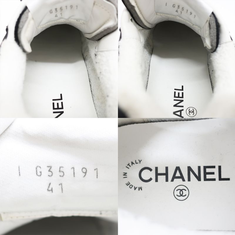 Chanel Sneakers Low Cut Black Size 41 — view 6