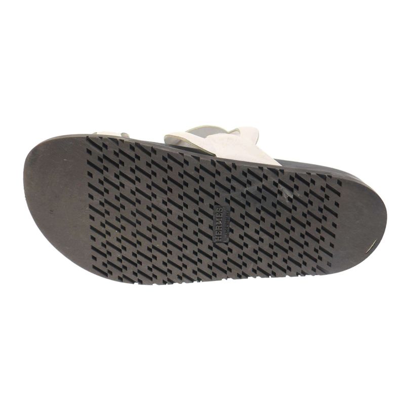 Hermes Extra Sandals Black White 37 — view 4