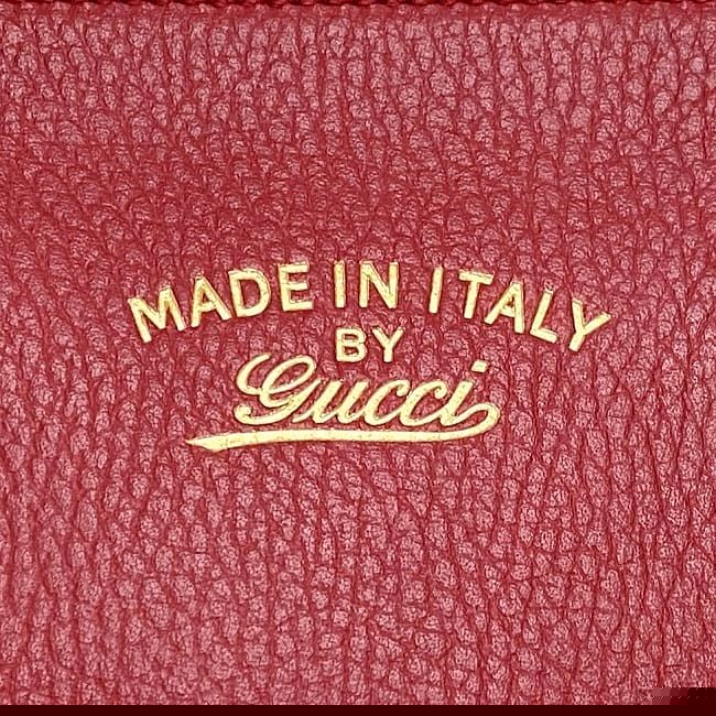 Gucci 2 way Bag Red Leather — view 8