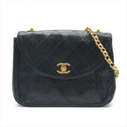 Chanel Quilted Turnlock CC Logo Brilliant Chain Shoulder Bag