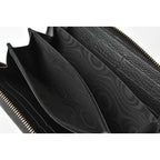 Gucci Wallet Long Vintage Logo Print Black — view 6