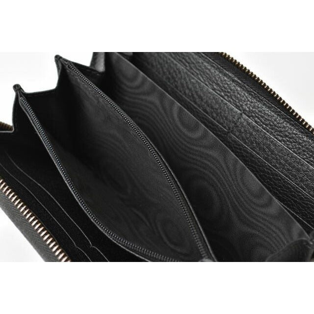Gucci Wallet Long Vintage Logo Print Black — view 6