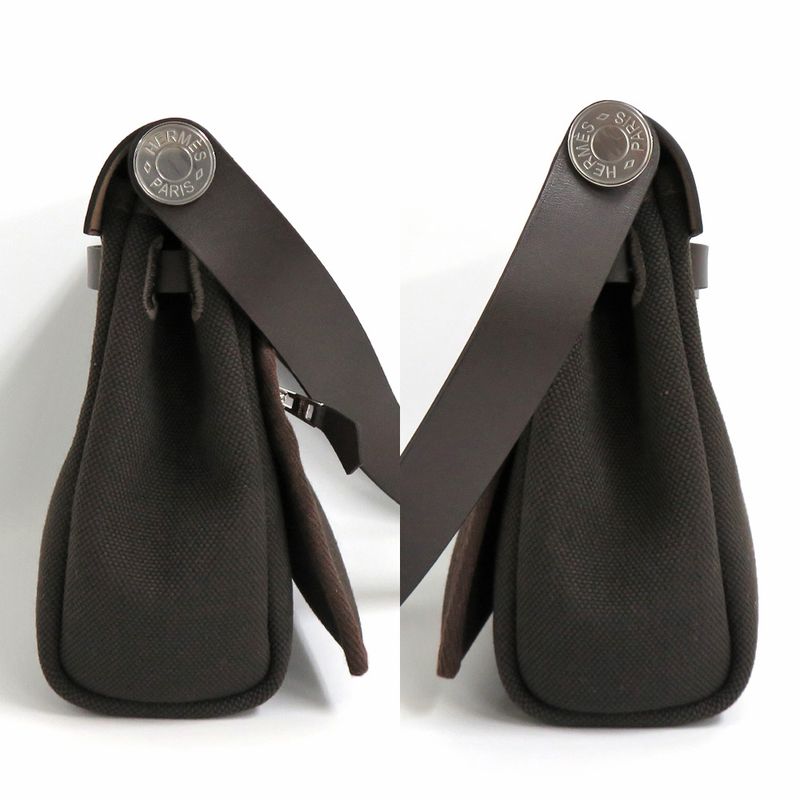 Hermes Herbag Her Bag Zip 20 Evenne Silver Hardware 2024 — view 4