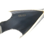 Prada Card Holder Black Triangle Leather — view 5