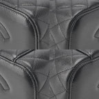 Chanel Quilted Vanity Handbag Caviar Leather Black With Gold Hardware Bag — view 2