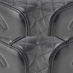 Chanel Quilted Vanity Handbag Caviar Leather Black With Gold Hardware Bag — view 8