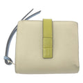 Loewe SGC Compact ZIP Wallet Anagram Logo Leather Purse Off