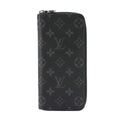 Louis Vuitton Monogram Eclipse Zippy Wallet Vertical