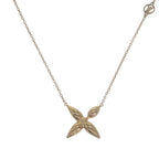 Louis Vuitton Flower Collier Louisette Necklace Pendant Metal Gold