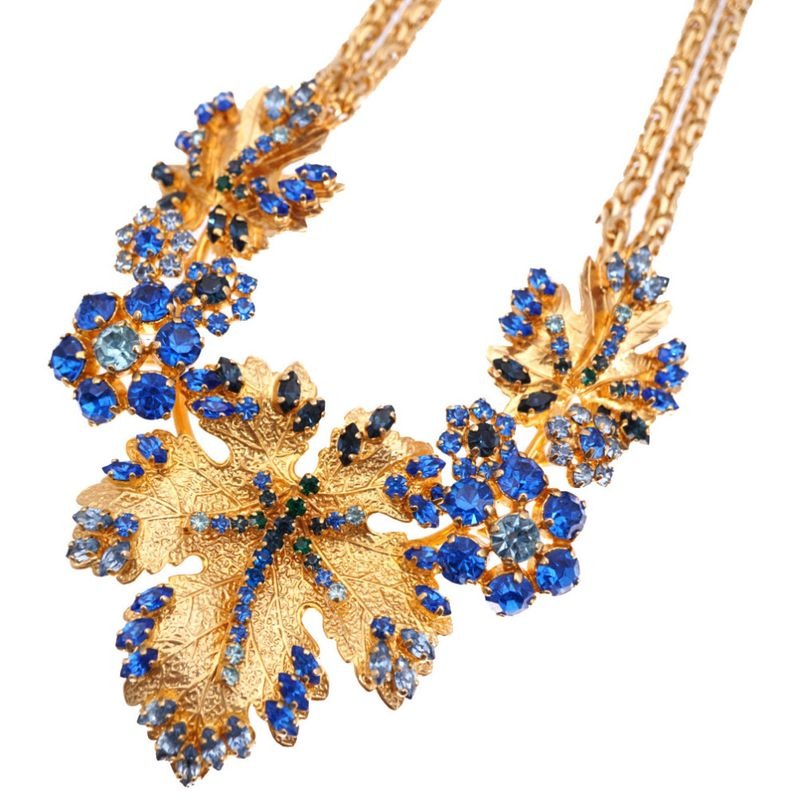 Dior Rhinestone Necklace Vintage Ri — view 2