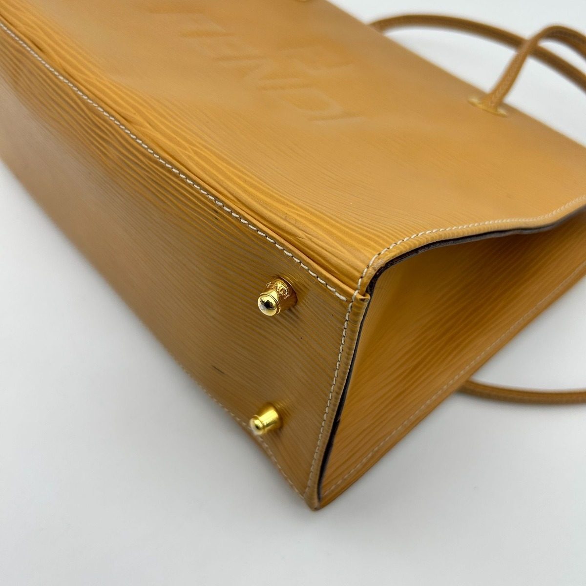 Fendi Tote Logo Totes Tan — view 7
