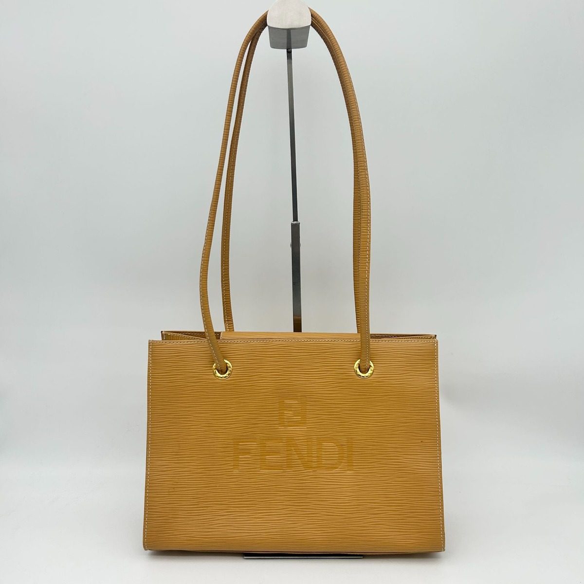 Fendi Tote Logo Totes Tan