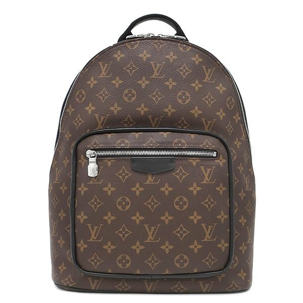 Louis Vuitton Backpack Josh NV Monogram Macassar Silver Brown