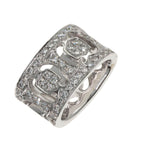 Celine Diamond Pendant Top 18K White Gold