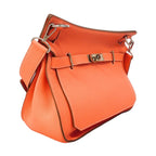 Hermes Shoulder Bag Gipsiere 34 Taurillon Clemence Vert Clair Silver — view 2