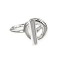 Hermes Ring Echape MM Size 53 AG 925 Silver Accessories