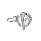 Hermes Ring Echape MM Size 53 AG 925 Silver Accessories — view 2