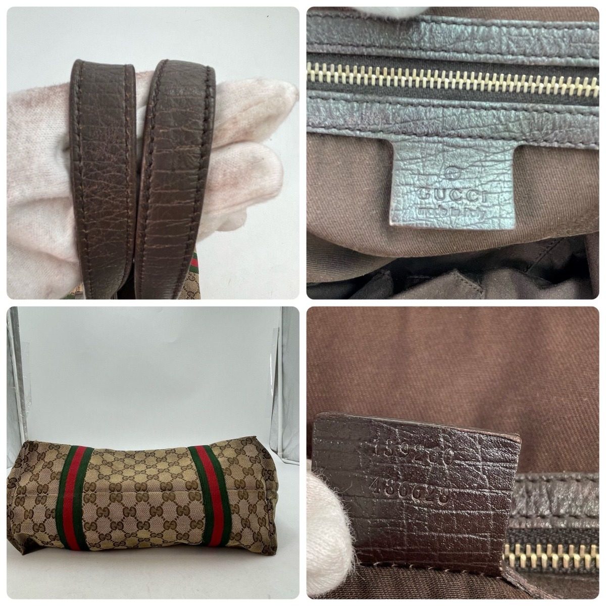 Gucci Tote GG Canvas Sherry Abbey Business Travel — view 4