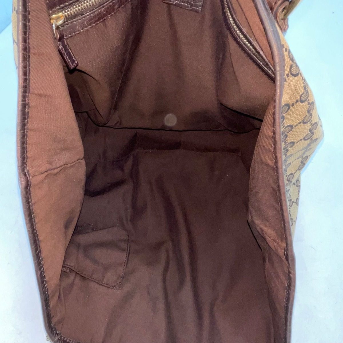 Gucci Tote GG Canvas Sherry Abbey Business Travel — view 7