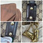Gucci Tote GG Canvas Sherry Abbey Business Travel — view 9