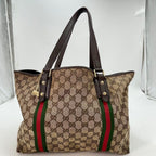 Gucci Tote GG Canvas Sherry Abbey Business Travel