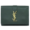 Saint Laurent Origami Tiny Trifold Folding Wallet Compact
