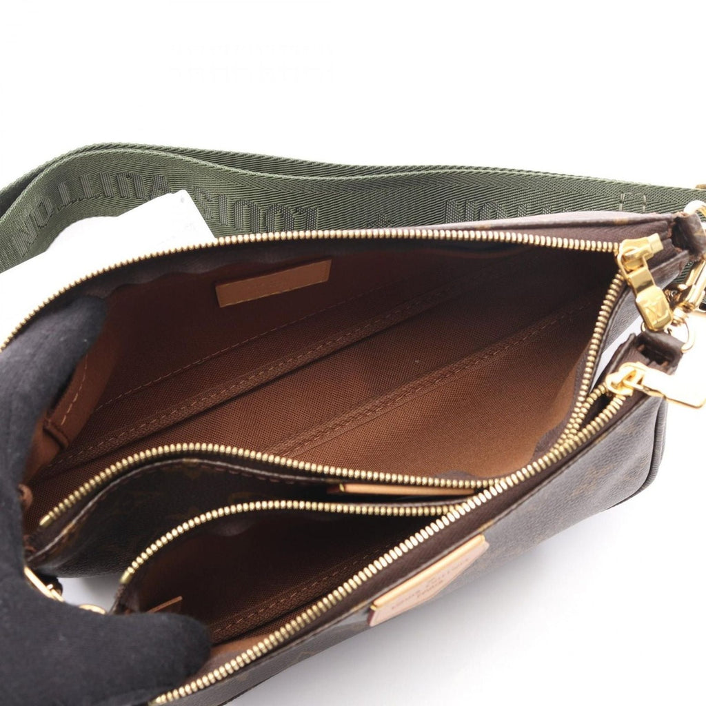 Louis Vuitton Shoulder Bag Multi Pochette Accessoire Monogram Khaki — view 3