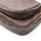 Louis Vuitton Shoulder Bag Multi Pochette Accessoire Monogram Khaki — view 5