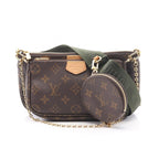 Louis Vuitton Shoulder Bag Multi Pochette Accessoire Monogram Khaki