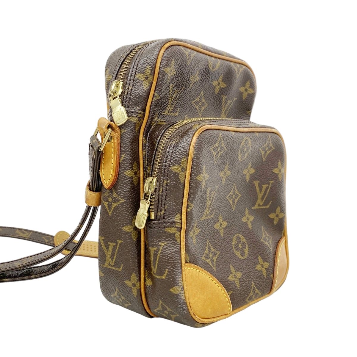 Louis Vuitton Shoulder Bag Monogram Amazon Brown — view 2