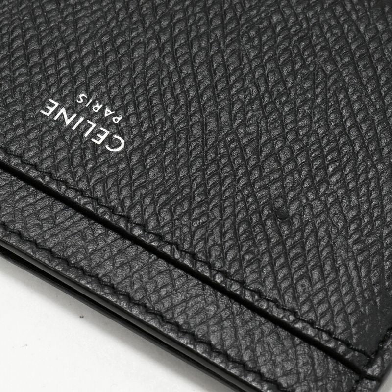 Celine Card Case Pass Grained Calfskin Black — view 7