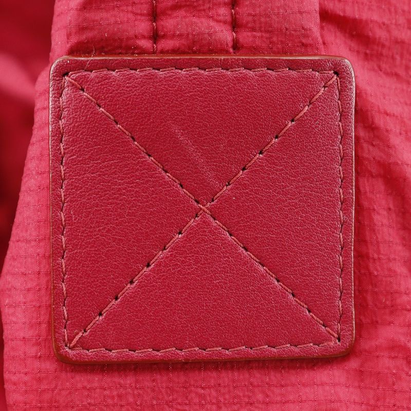 Chanel Quilted Nylon Red Backpack Daypack — view 9