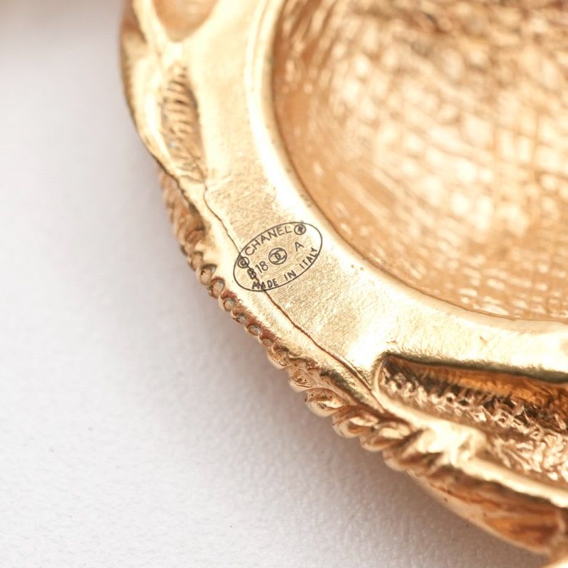 Chanel Brooch Corsage Gold — view 7