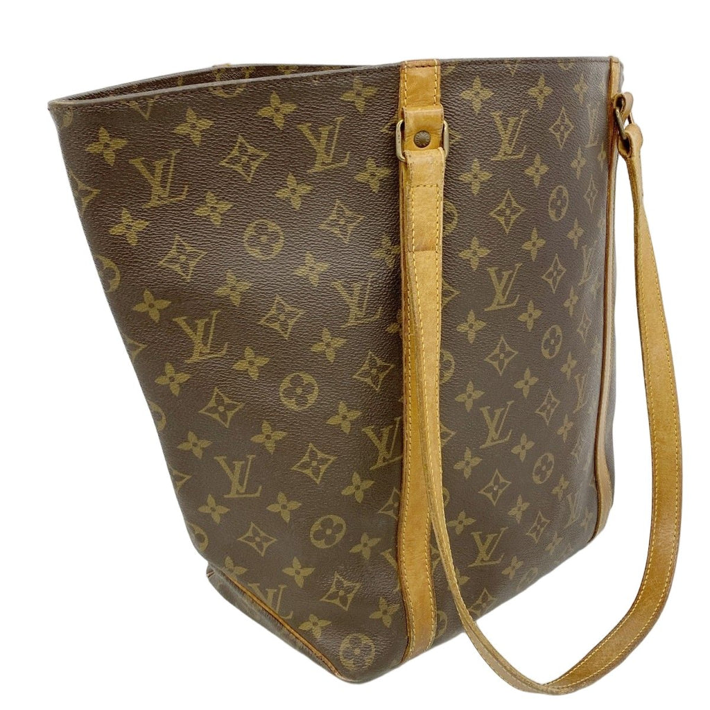 Louis Vuitton Tote Monogram Sac Shopping Brown — view 2