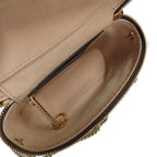 Gucci Ophidia Web Stripe Belt Bag 2-Way Shoulder Beige — view 9