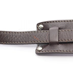 Loewe Shoulder Bag Repeat Anagram Gray Brown Canvas Leather — view 8