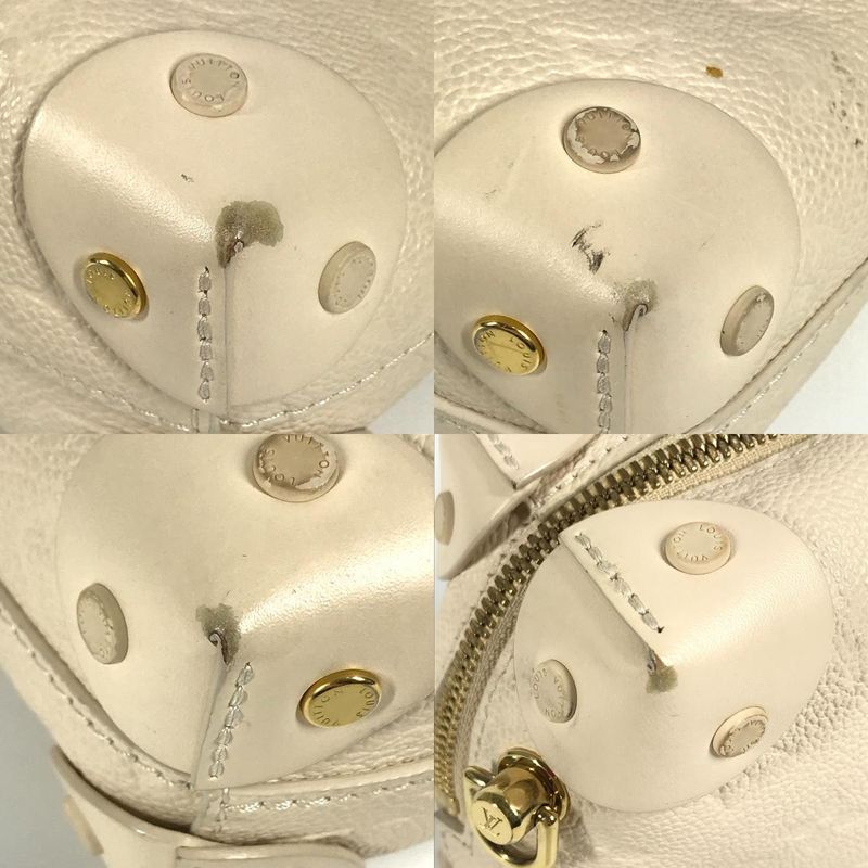 Louis Vuitton Handbag Petite Mal Supre Monogram Empreinte Leather Creme — view 7