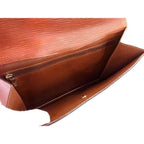 Louis Vuitton Clutch Bag Montaigne 27 Kenya Brown Epi — view 5