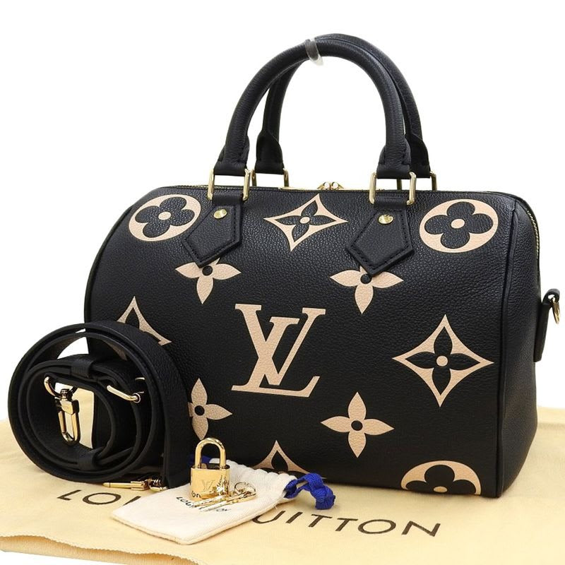 Louis Vuitton Monogram Empreinte Speedy 30 Shoulder Bag — view 2