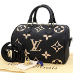 Louis Vuitton Monogram Empreinte Speedy 30 Shoulder Bag — view 2