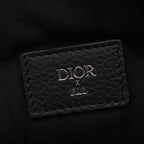 Dior Waist Bag Erl Saddle Black Leather — view 4