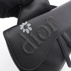 Dior Waist Bag Erl Saddle Black Leather — view 5