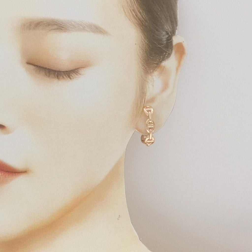 Hermes Chaine D'ancre Earrings — view 4
