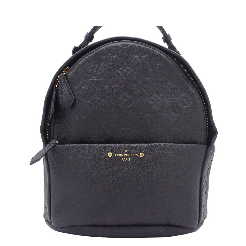 Louis Vuitton Sorbonne Noir Monogram Empreinte Backpack