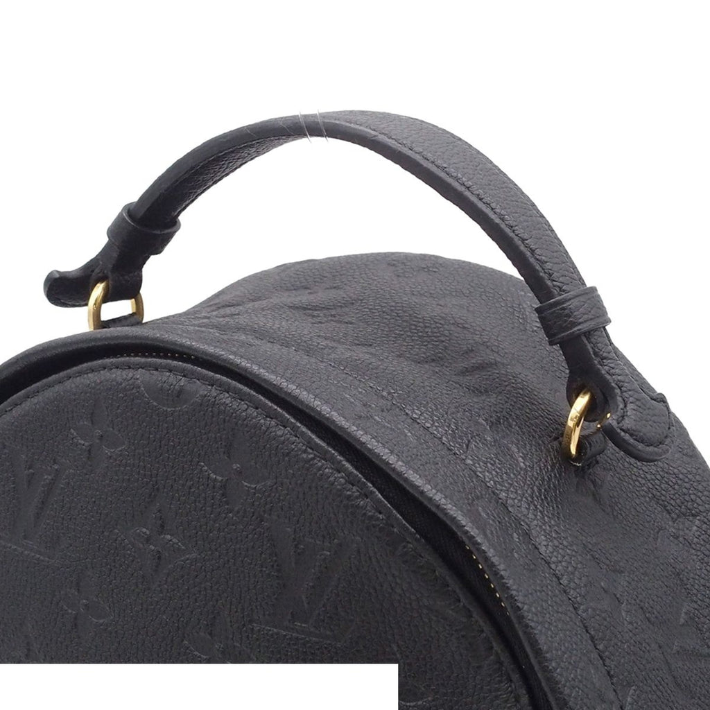 Louis Vuitton Sorbonne Noir Monogram Empreinte Backpack — view 3