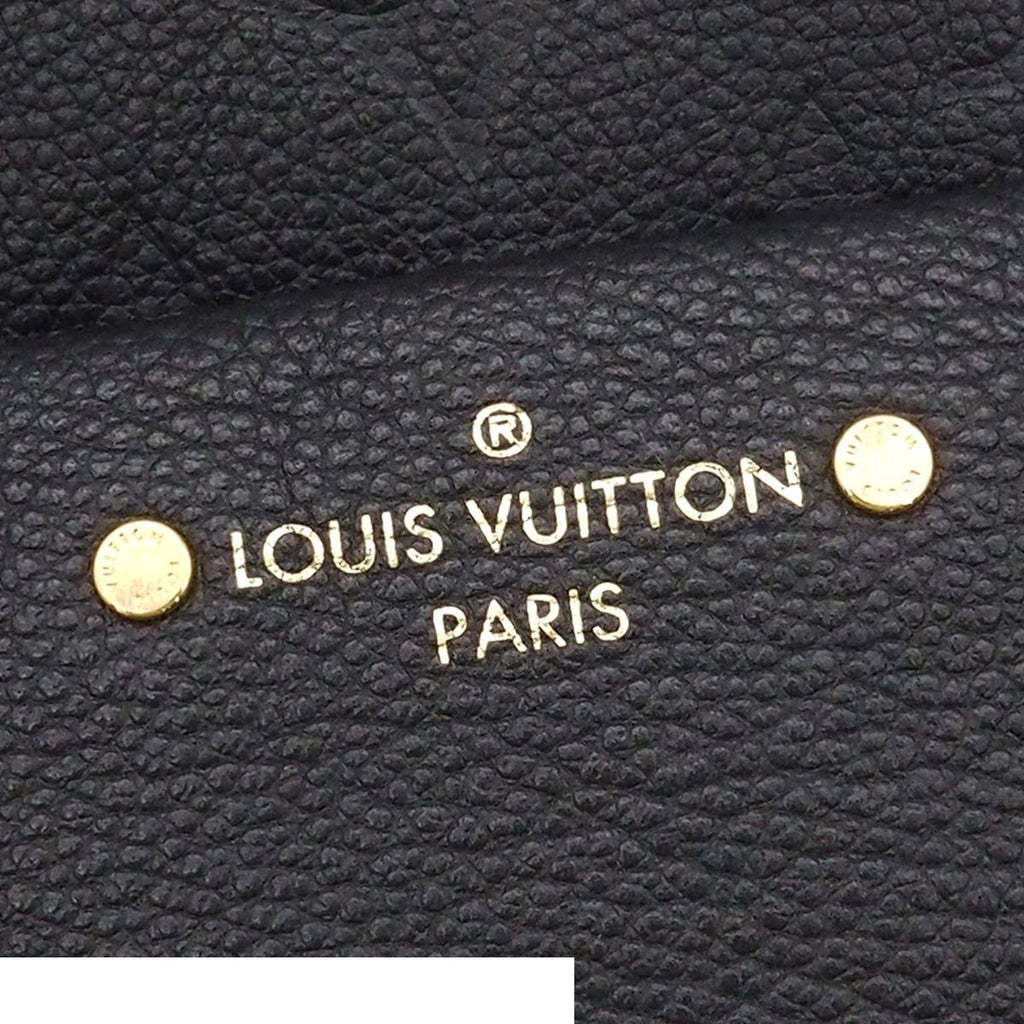 Louis Vuitton Sorbonne Noir Monogram Empreinte Backpack — view 6