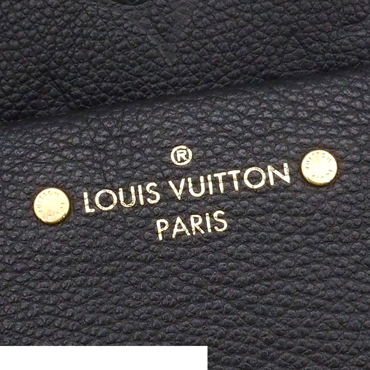 Louis Vuitton Sorbonne Noir Monogram Empreinte Backpack — view 6